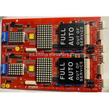 Placa de visualización dúplex LOP 262C201 para ascensores Hyundai